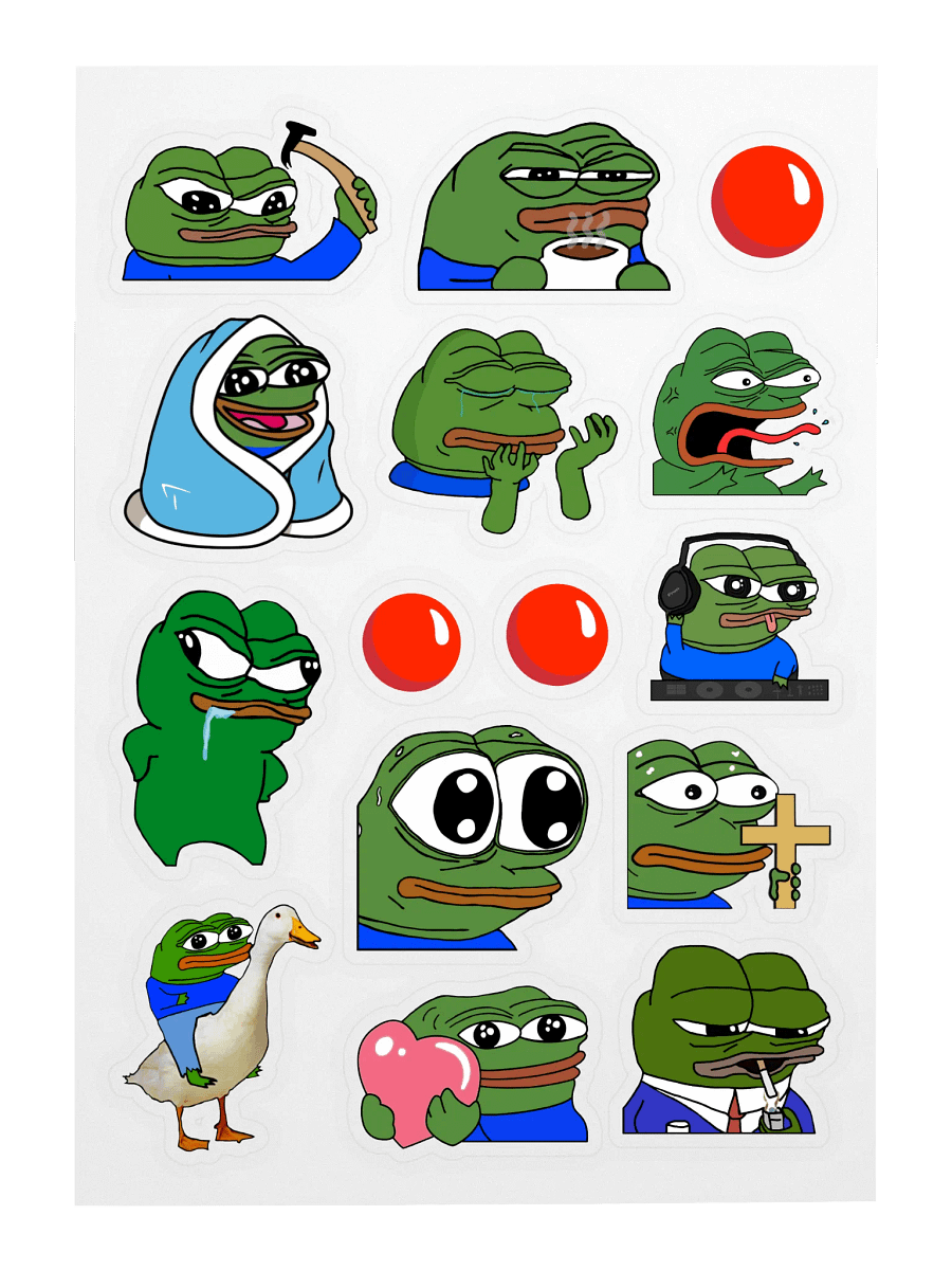 Stickers! - Pepe Pack product image (3)