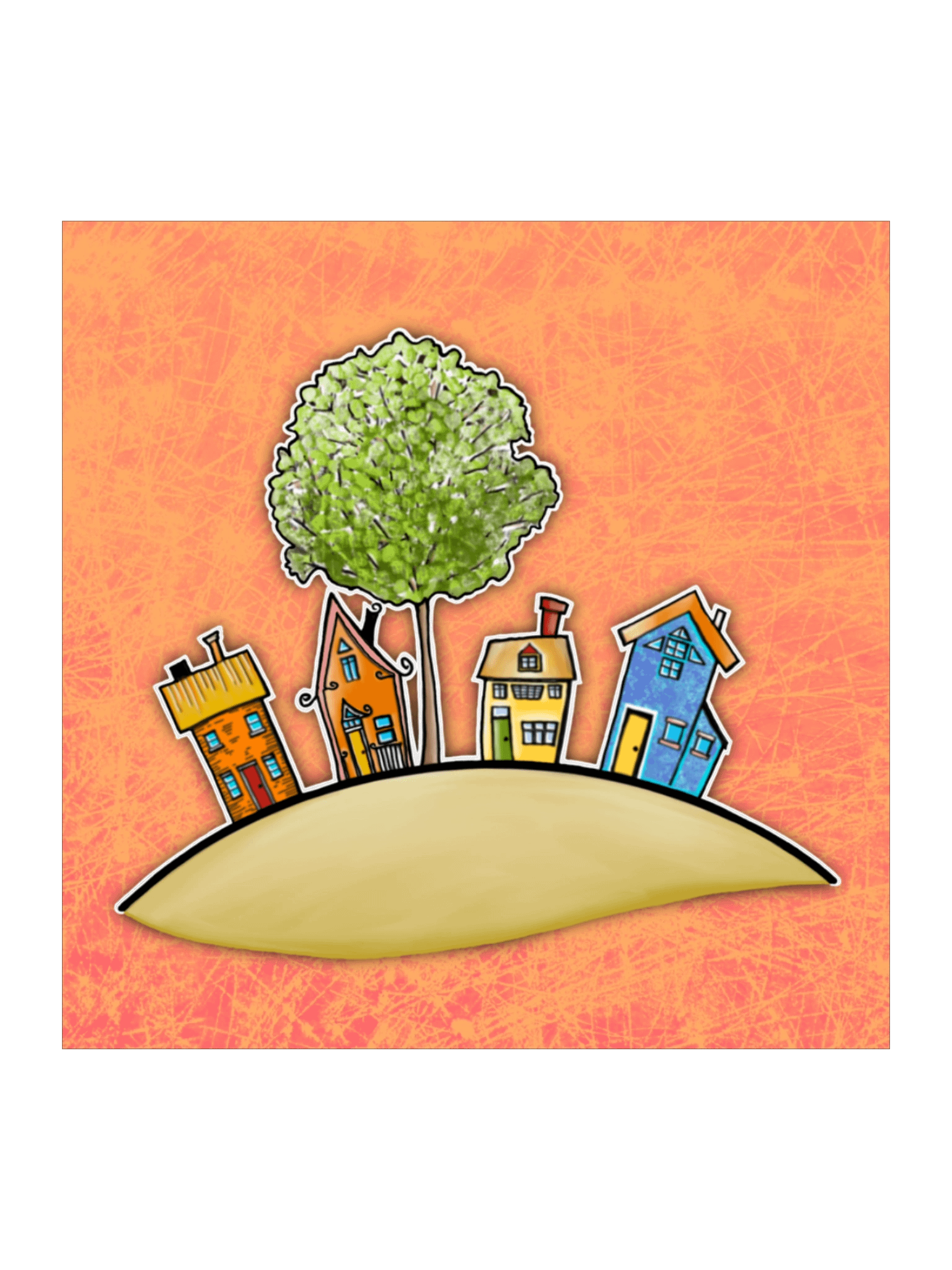 Whimsical KidLit House Stickers product image (3)
