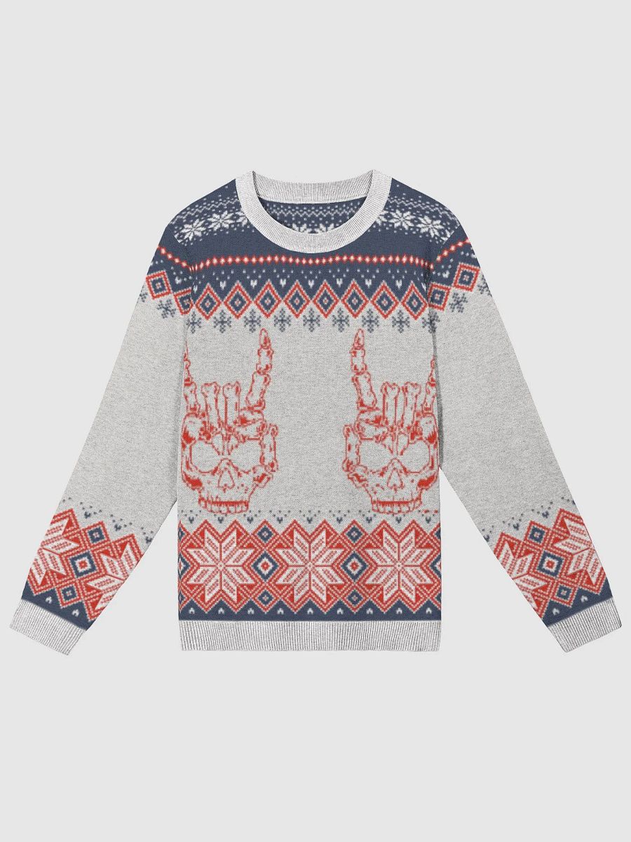 Demon Skull Xmas Sweater product image (1)