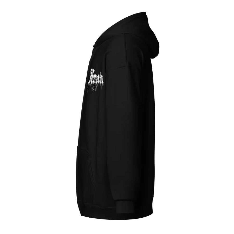 Hrafn Gothic Logo Zip Hoodie product image (3)