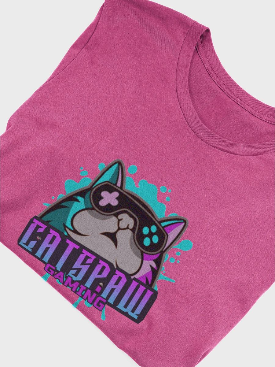 Bella+Canvas Supersoft CatsPaw Gaming Logo T-Shirt product image (4)