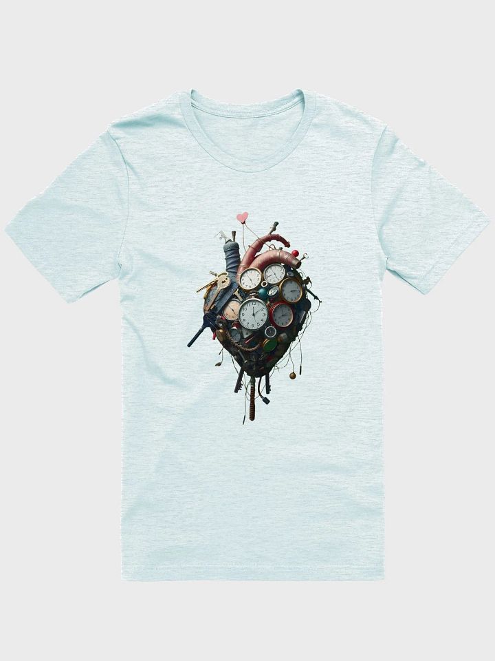 Abstract Heart Supersoft T-Shirt Design 1 product image (1)