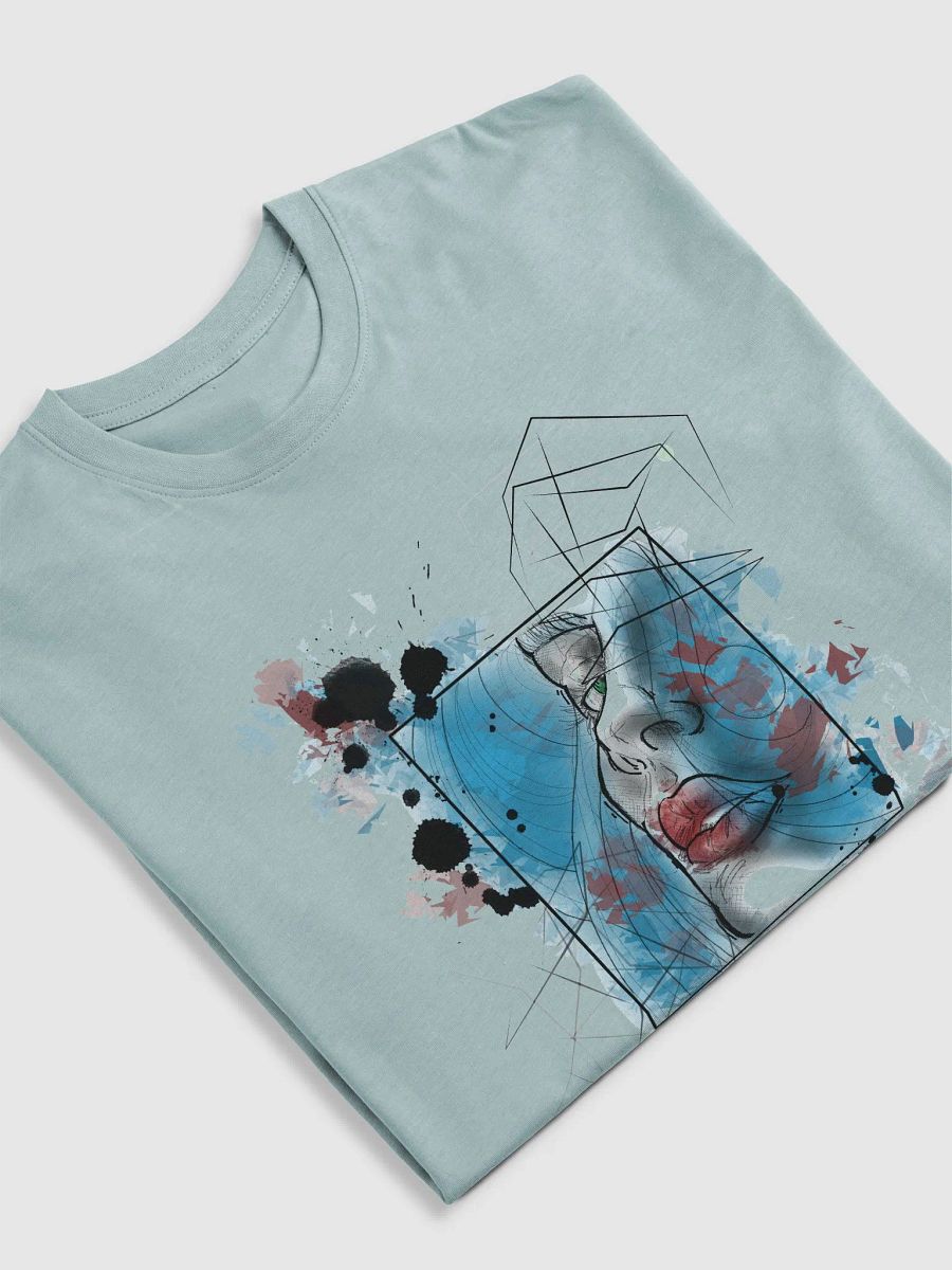 Cubist Elegance: Woman in Abstract