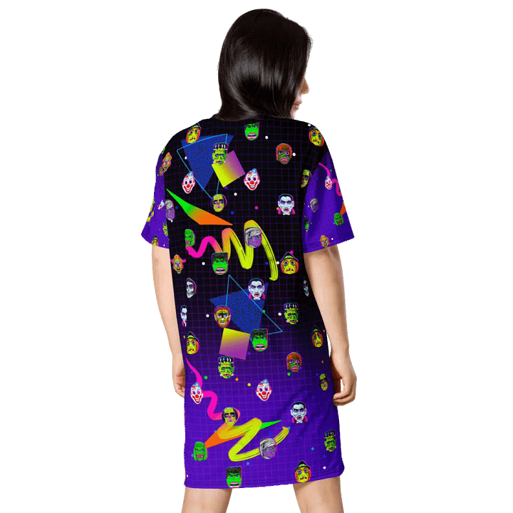 Horror Icons T-Shirt Dress product image (2)