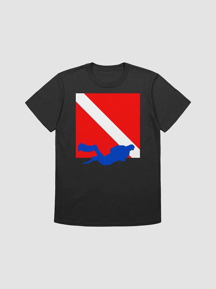 Diver Down Diver's Silhouette Unisex Tee product image (1)