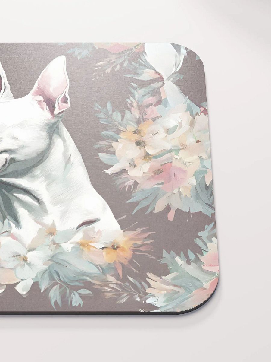 Floral Bull Terrier Mouse Pad product image (6)