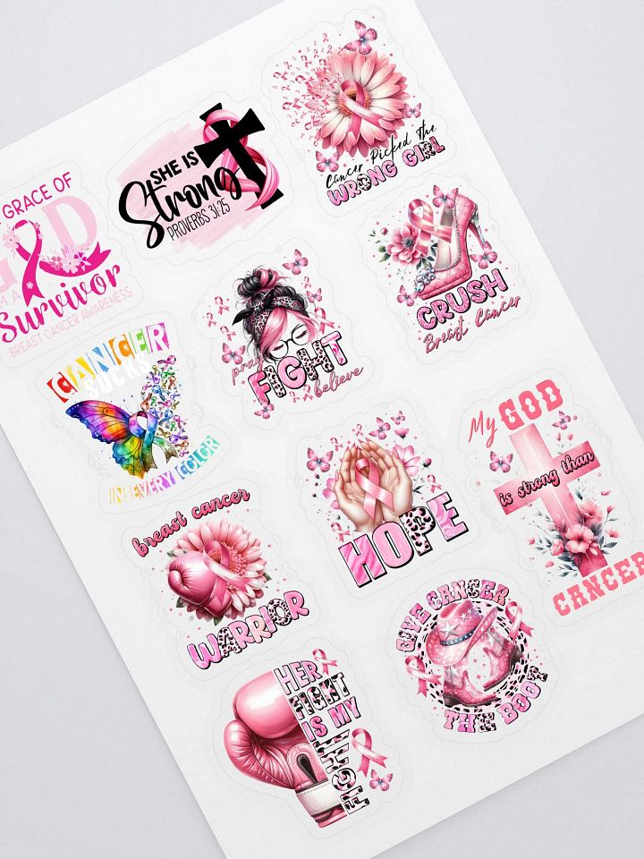 Mix Cancer Stickers product image (1)