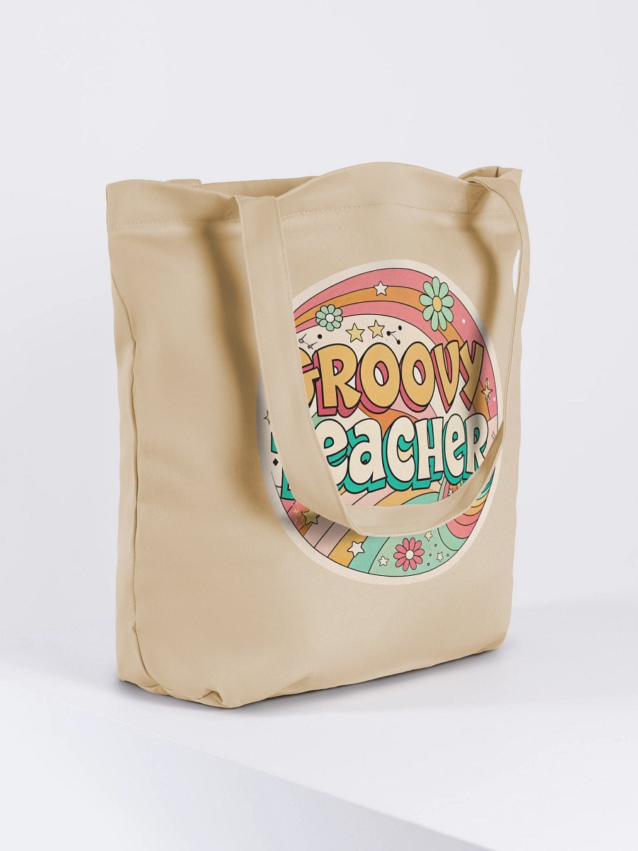 Groovy Teacher Tote Bag product image (4)