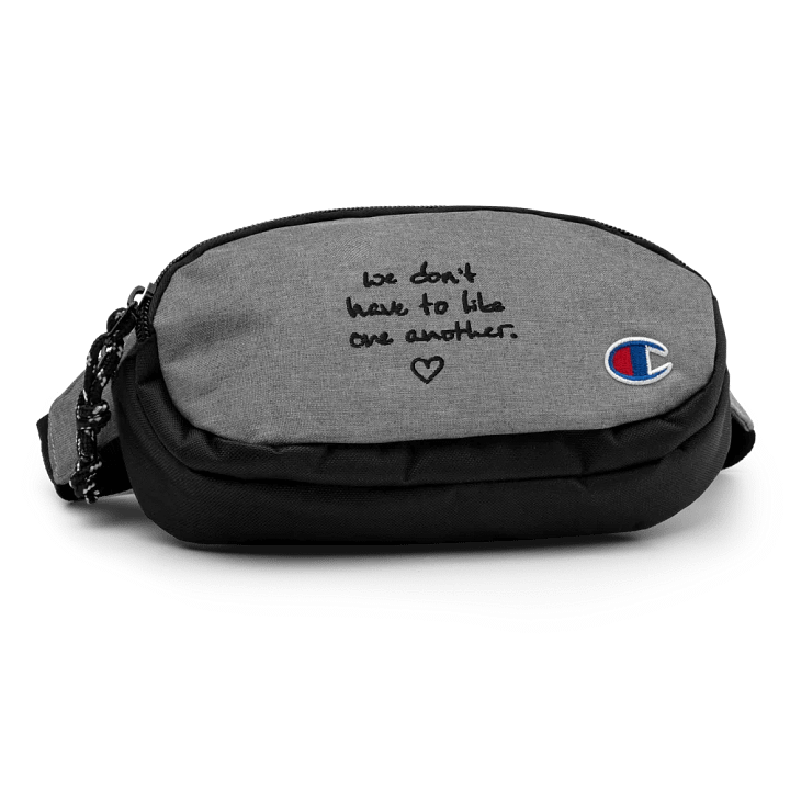 ONE ANOTHER (black thread) champion fanny pack product image (2)
