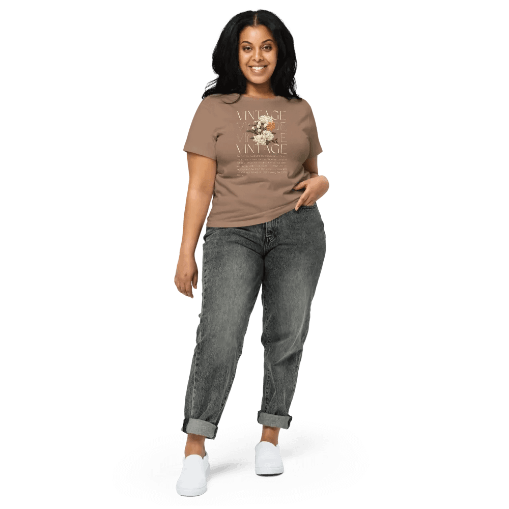 Vintage Floral Reflection Tee. product image (22)