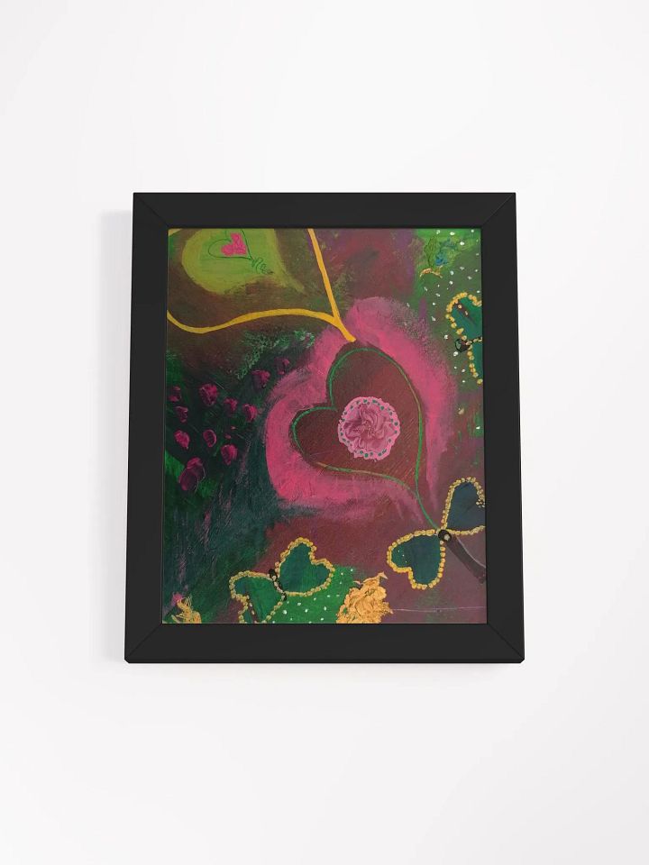 'Colours of the Heart' original Framed Art Poster product image (1)