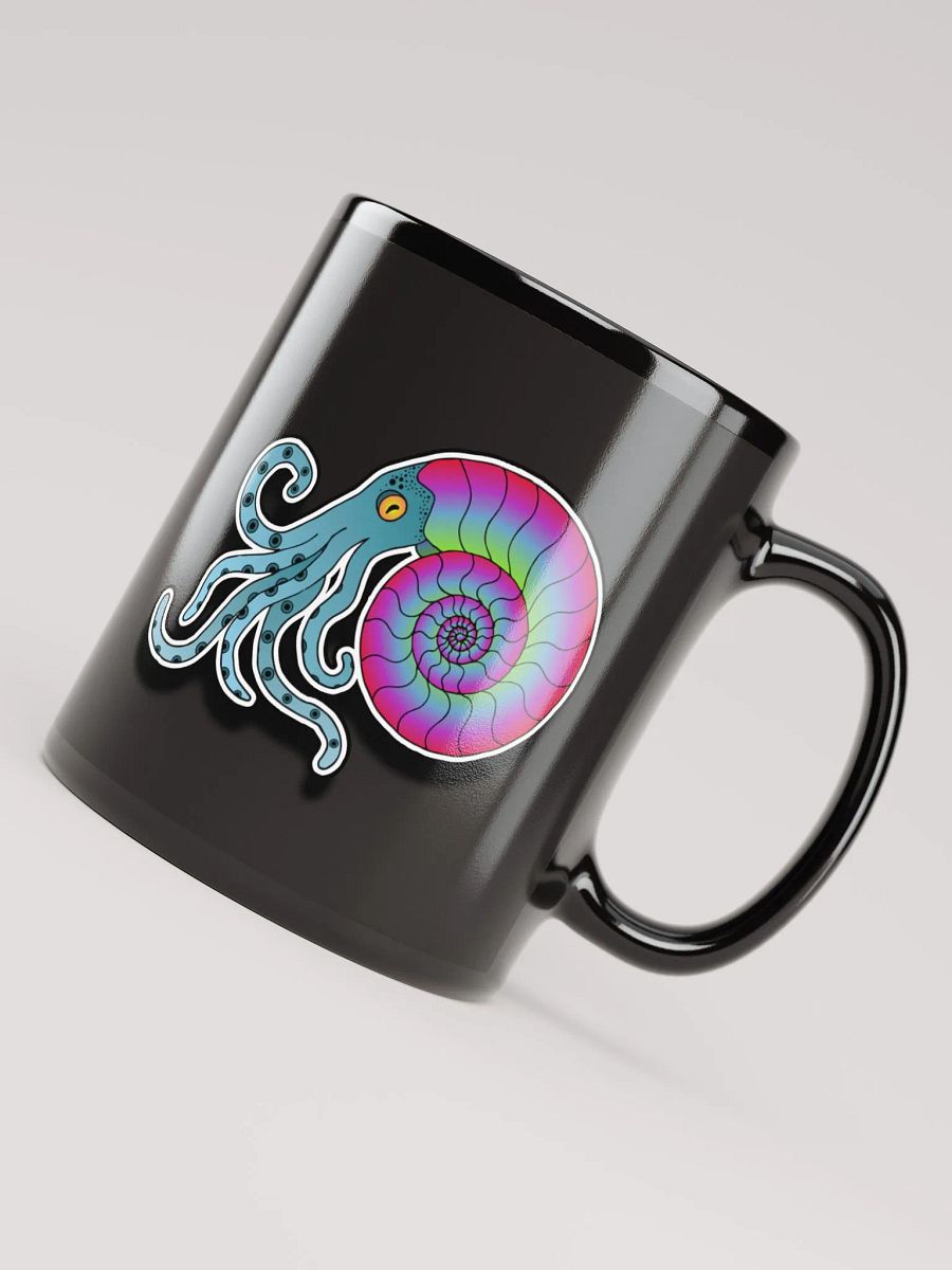 Ammonite Mug in Glossy Black product image (4)