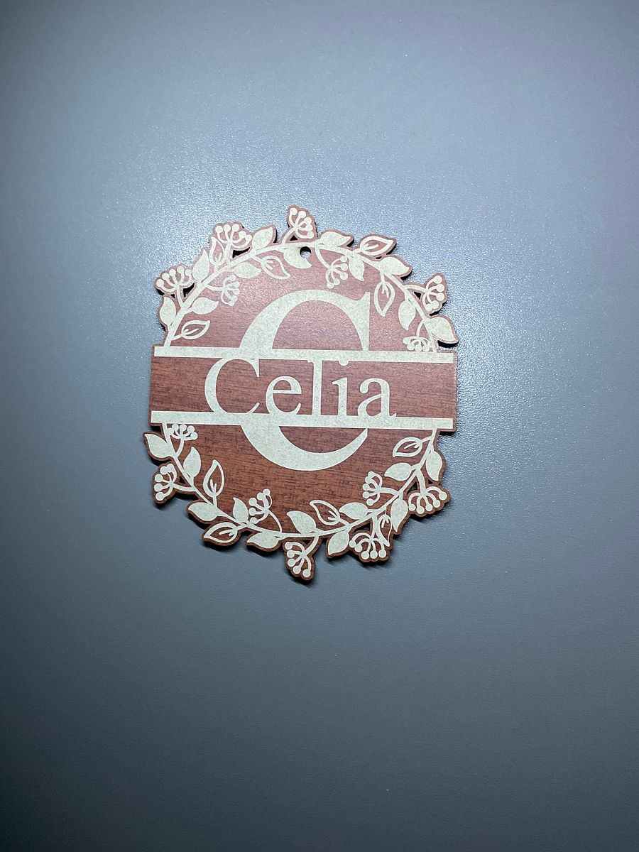 Floral Monogram Ornament product image (2)
