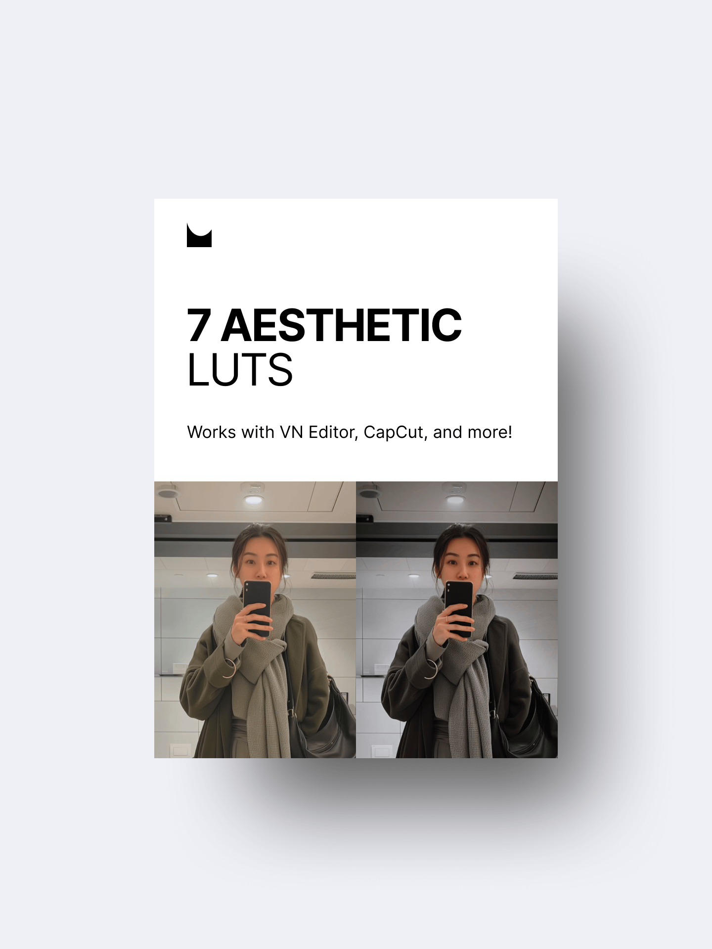 7 Aesthetic LUTs for Every Moment (Cinematic Look Pack) product image (1)