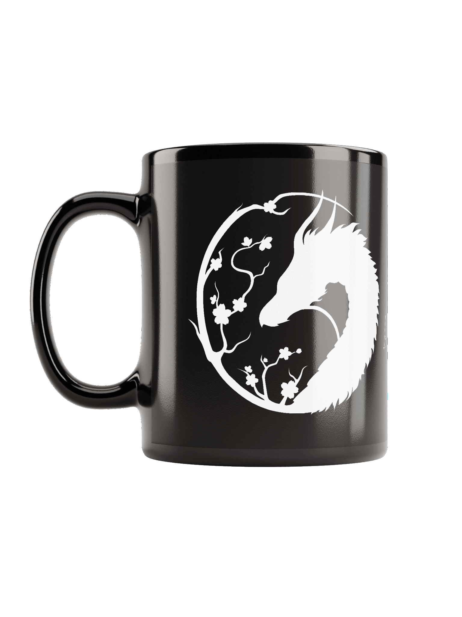 Broc's White Logo on Black Mug product image (11)