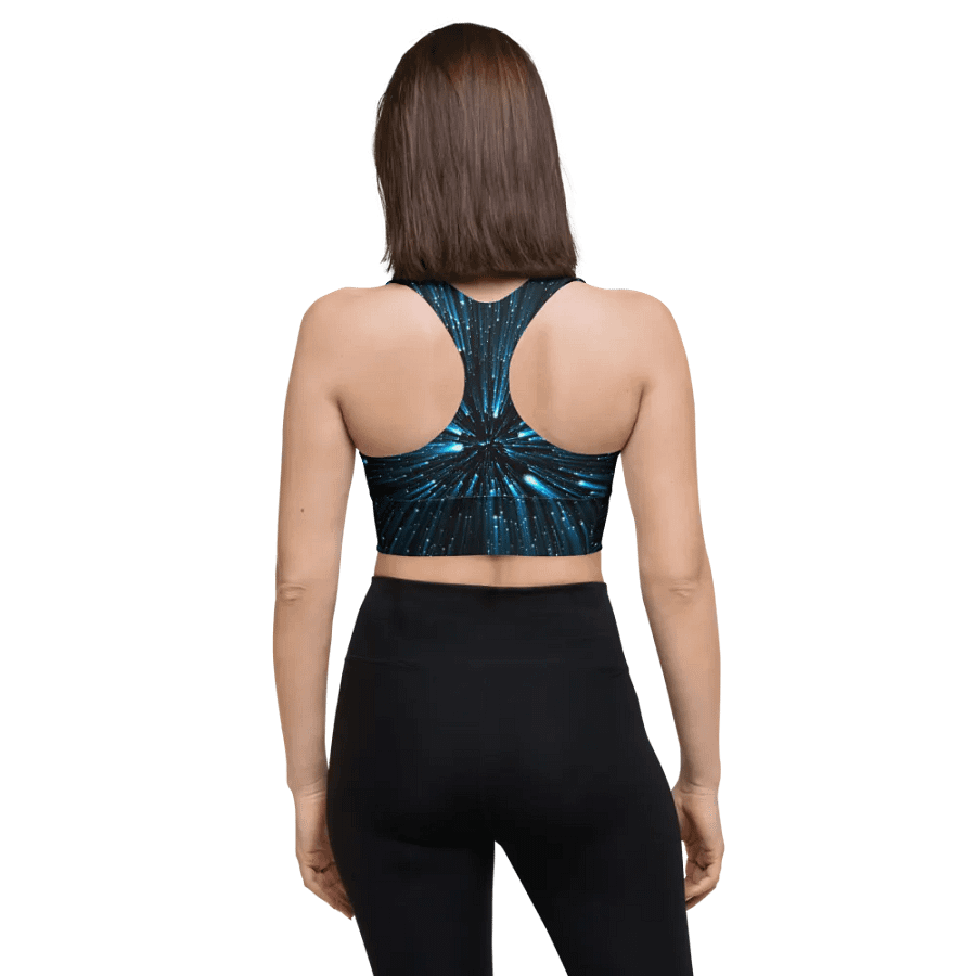 Hyperspace Journey Longline Sports Bra product image (9)