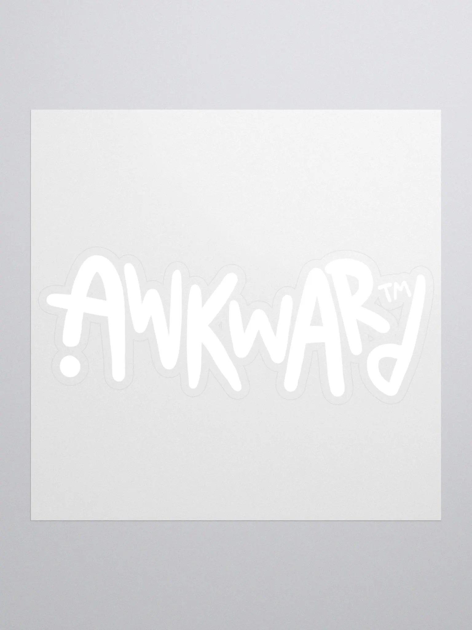 Awkward™ Sticker product image (1)
