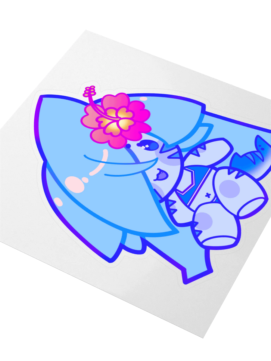 Marketable Plushie Sharky - Sticker product image (10)