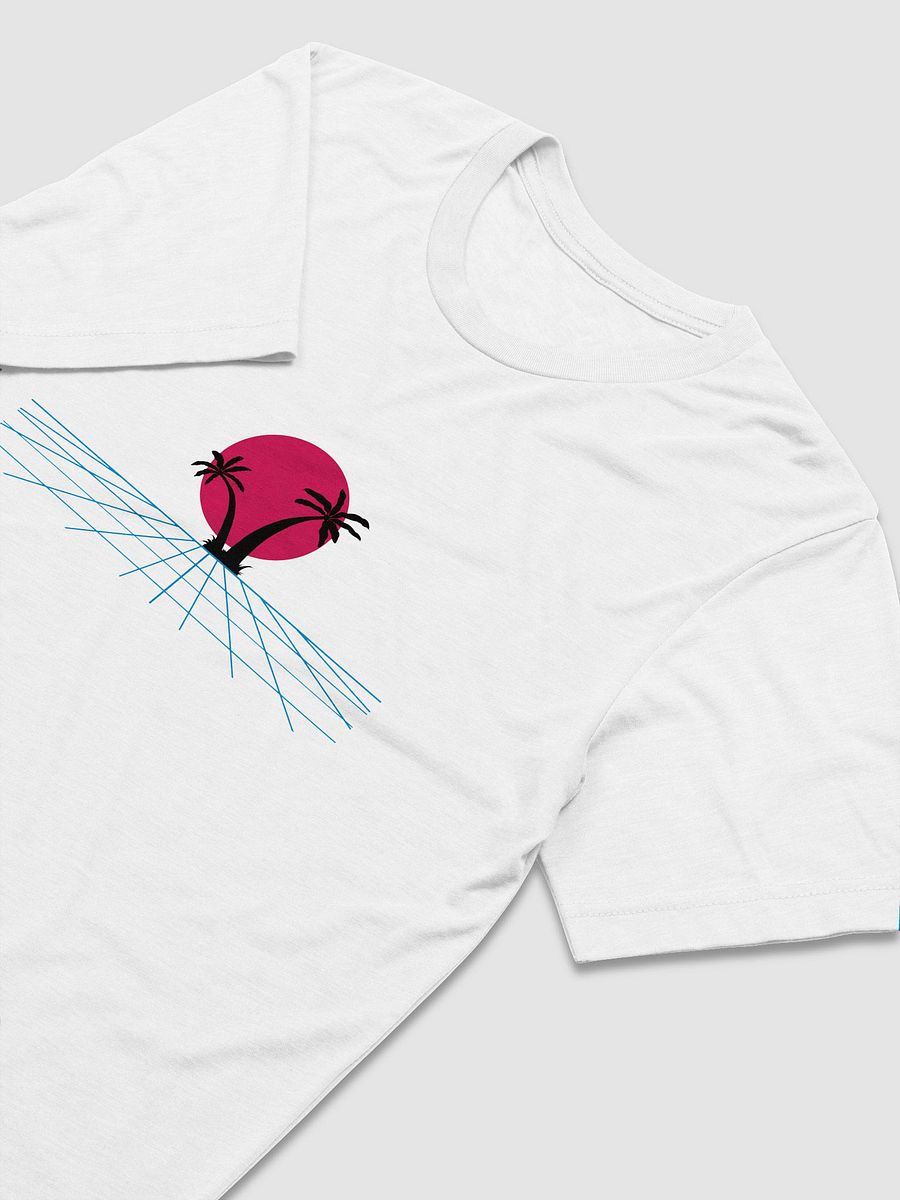 Retro-Futuristic Sunset T-Shirt product image (3)