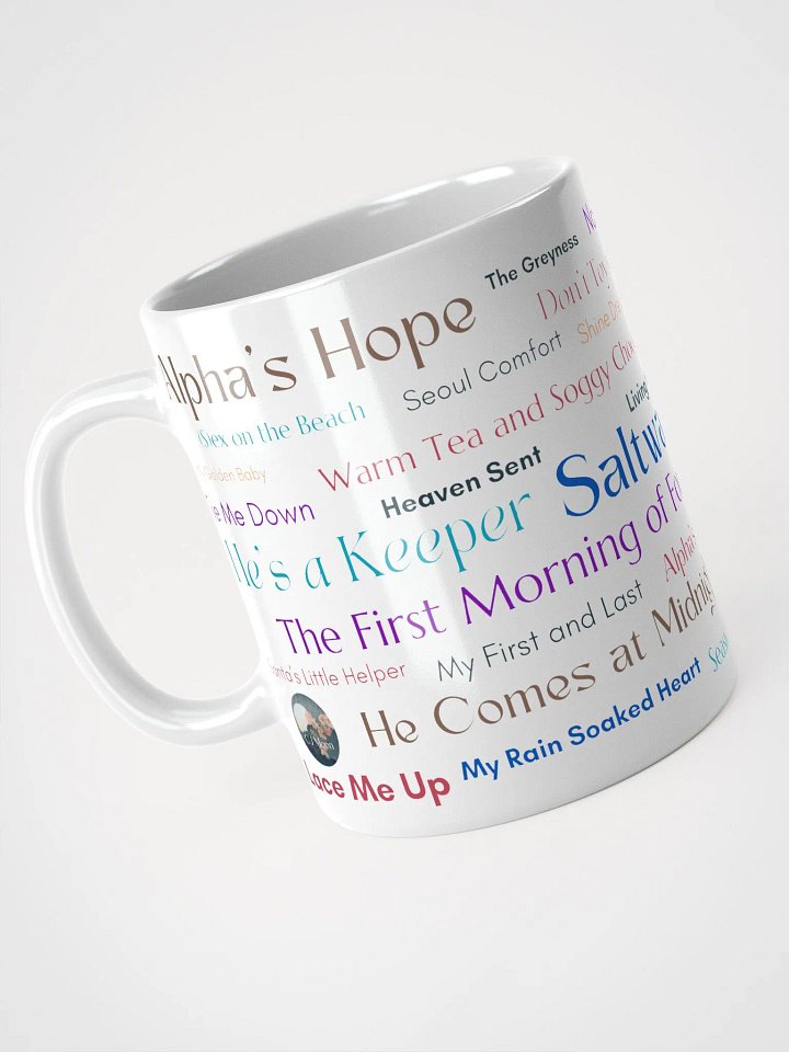 "Our Story So Far..." CJ Moon mug product image (2)