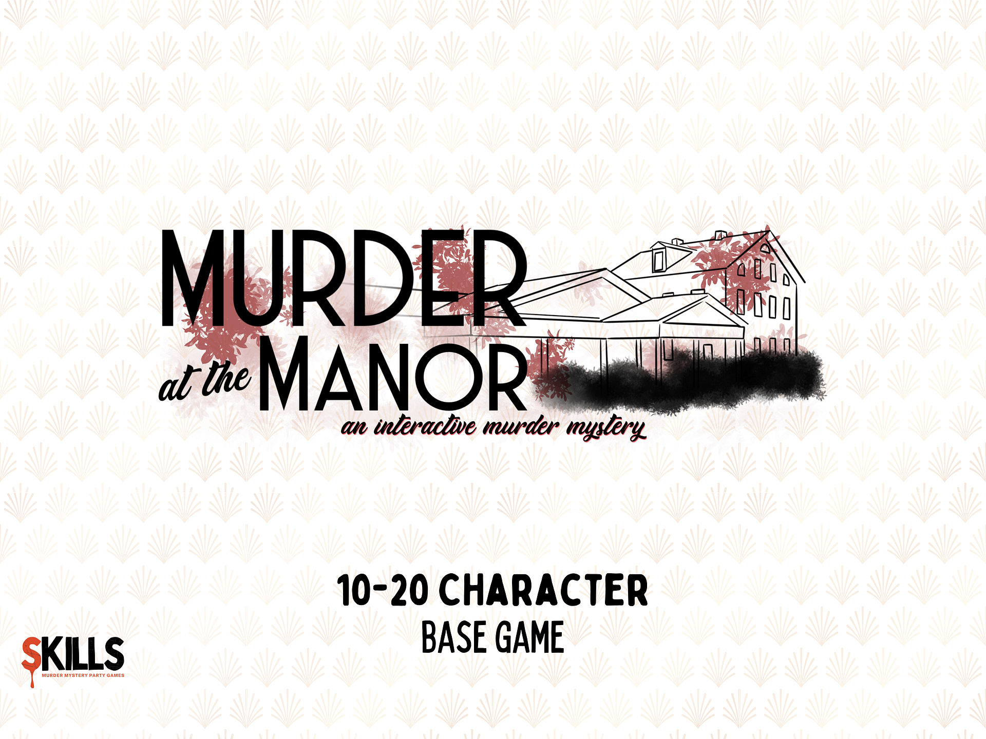 Murder at the Manor - A 1920s Speakeasy Murder Mystery - 10-20 Player Base Game product image (1)