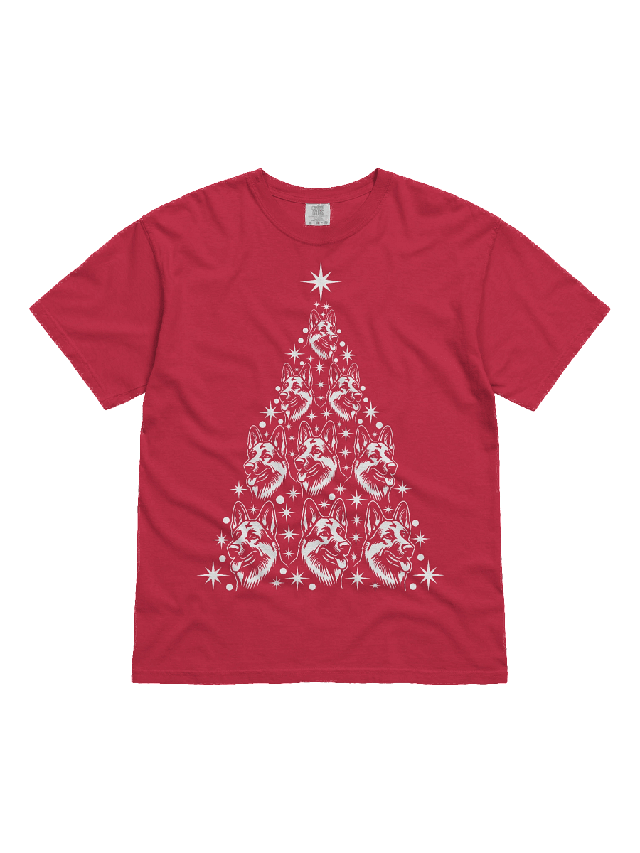 German Shepherd Christmas Tree T-Shirt product image (31)
