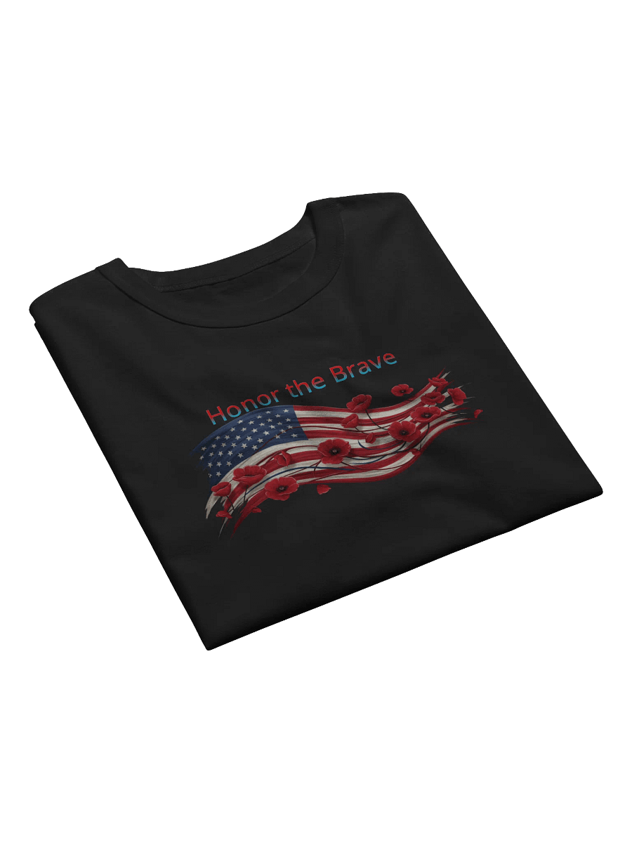Honor the Brave American Flag T-Shirt product image (17)
