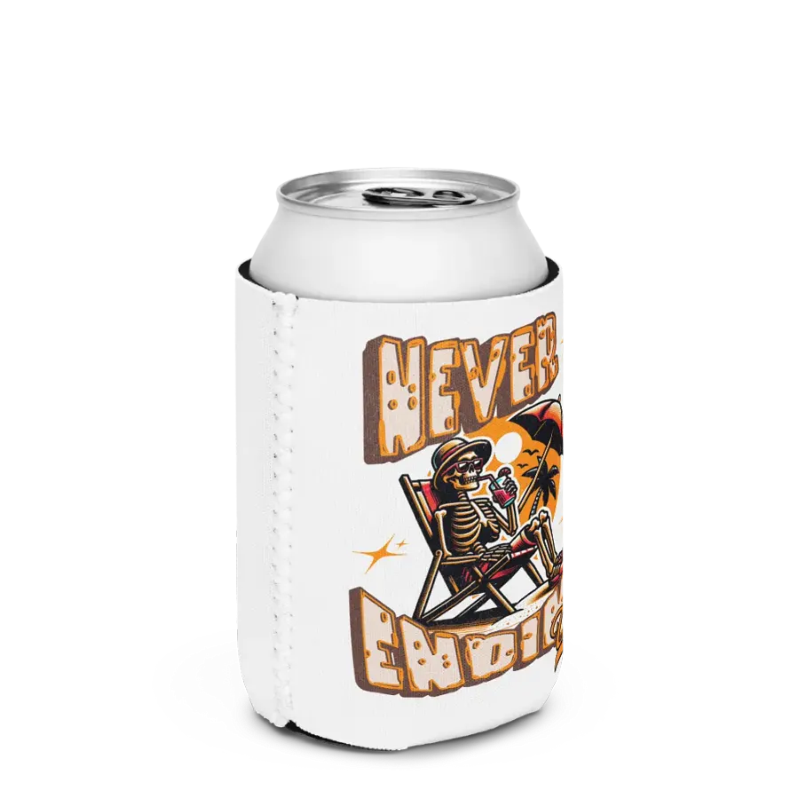 Never Ending Vibes Skeletal Sunset Coozie product image (2)