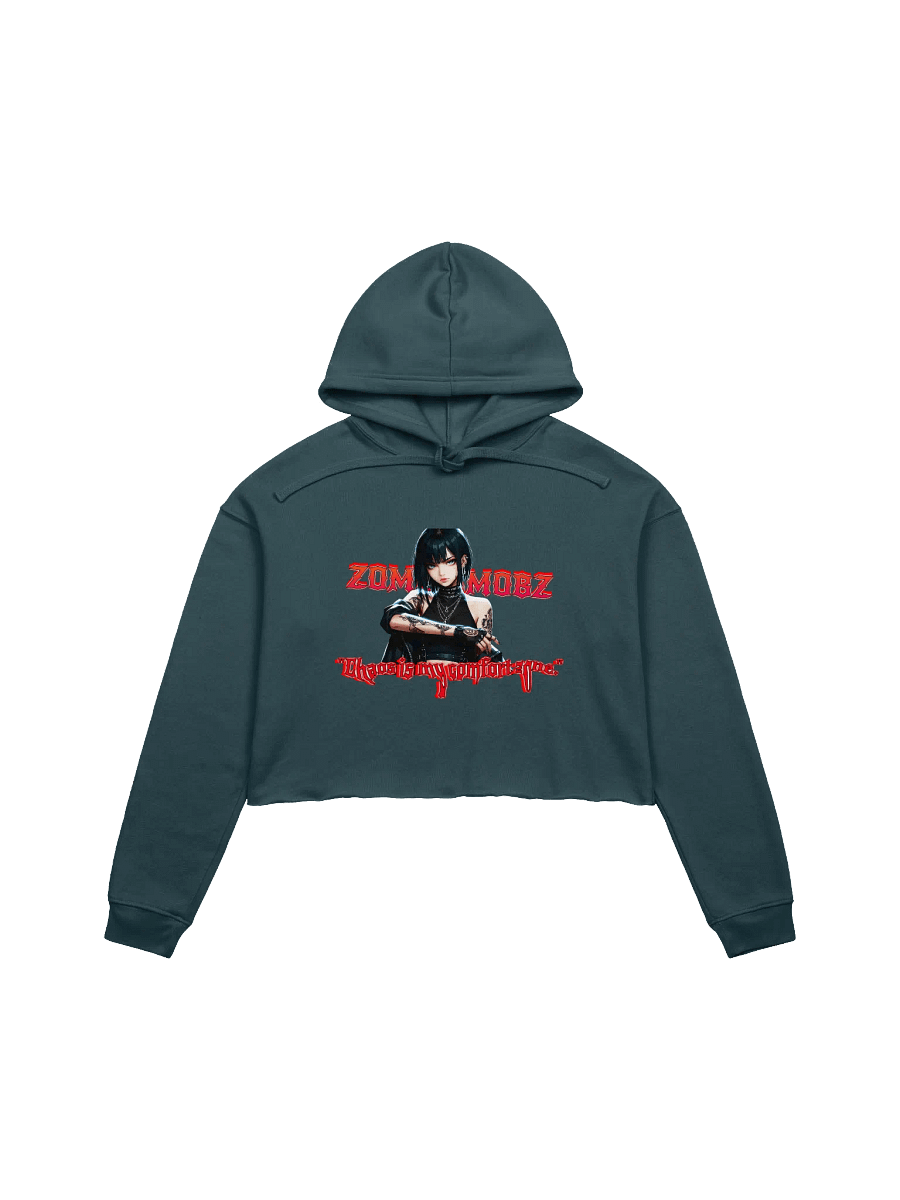 Chaos Comfort Zone Crop Hoodie product image (3)