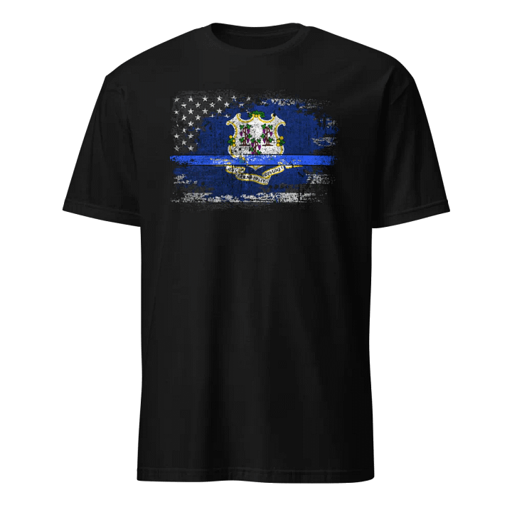 Connecticut Thin Blue Line Flag product image (1)