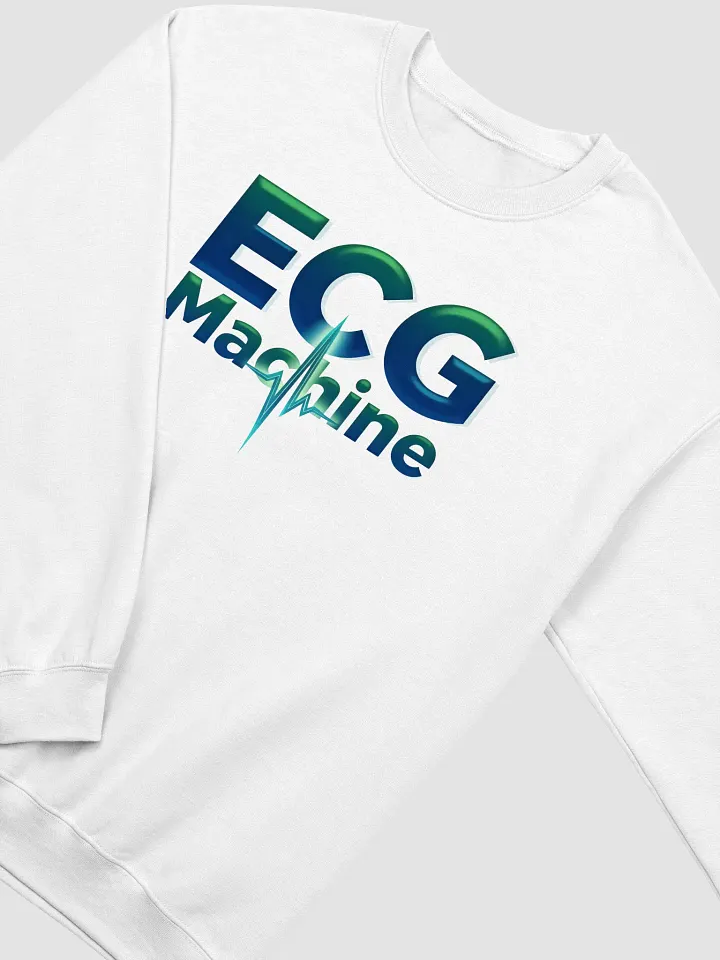 Heartbeat ECG Machine Crewneck Sweatshirt product image (11)