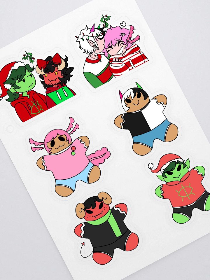 FANCLUB HOLIDAY STICKERS product image (1)