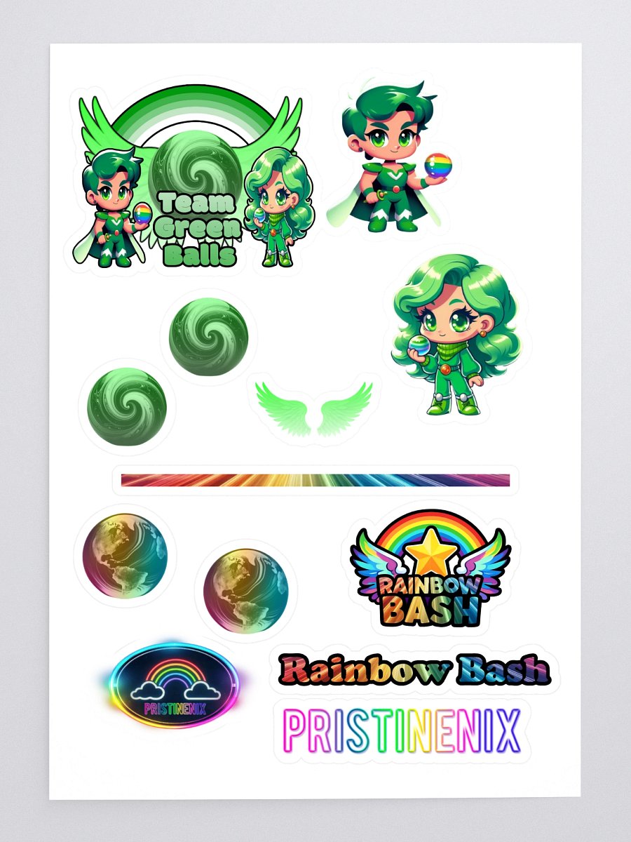 Team Green Stickers product image (3)