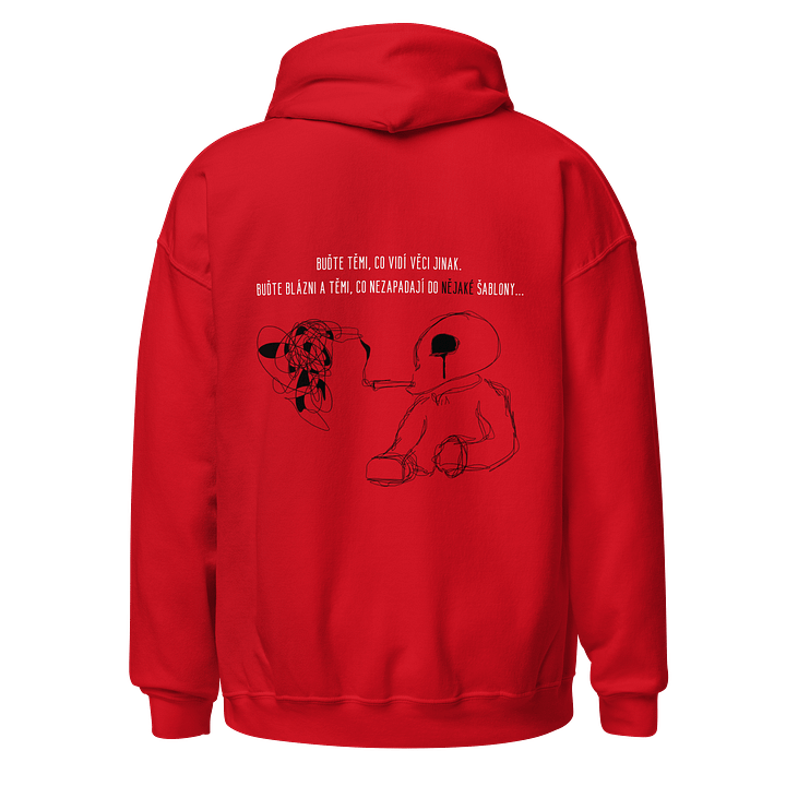 Blázni Red Hoodie product image (1)