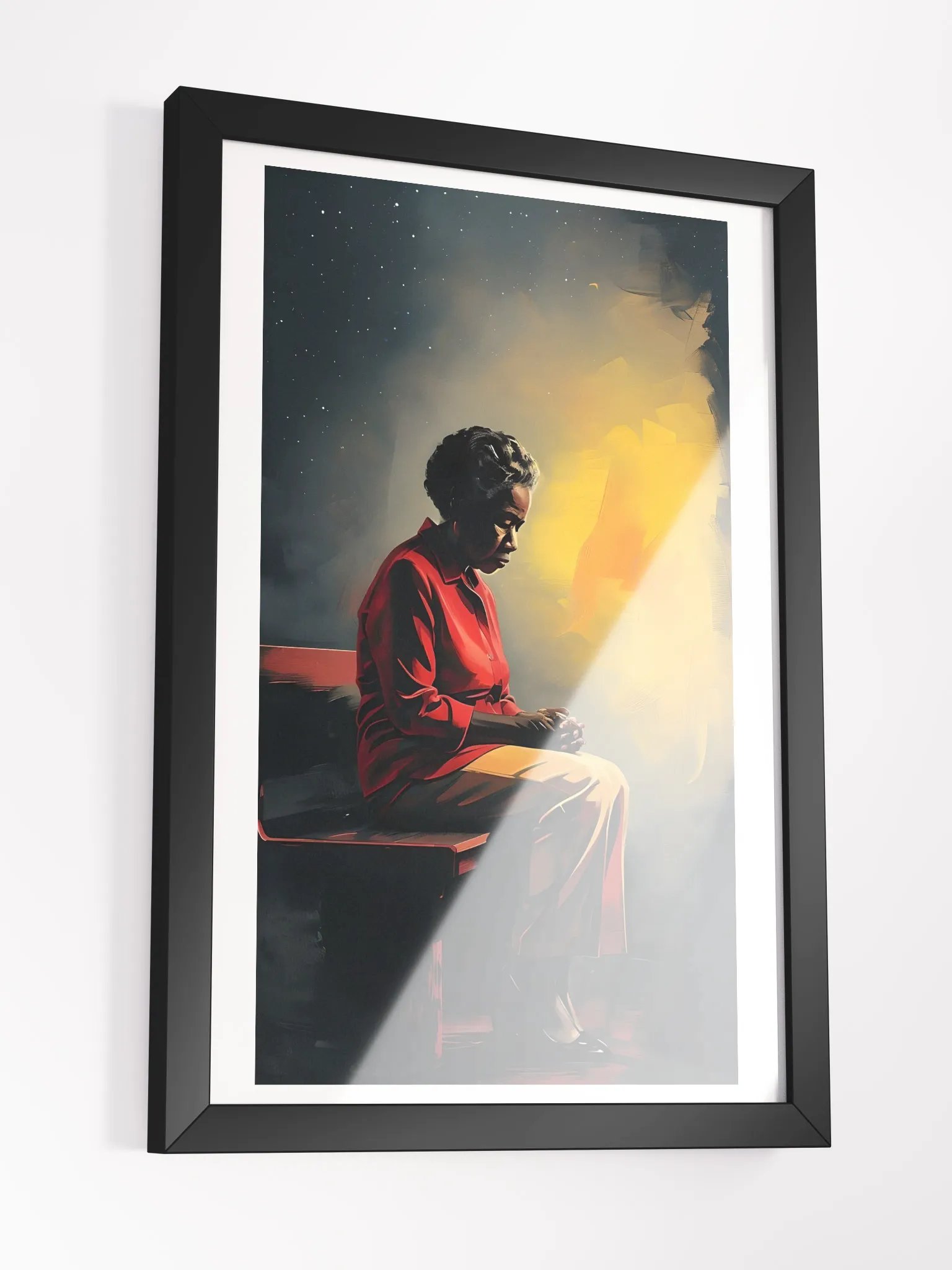 Evening Prayer – Framed Art Print product image (3)