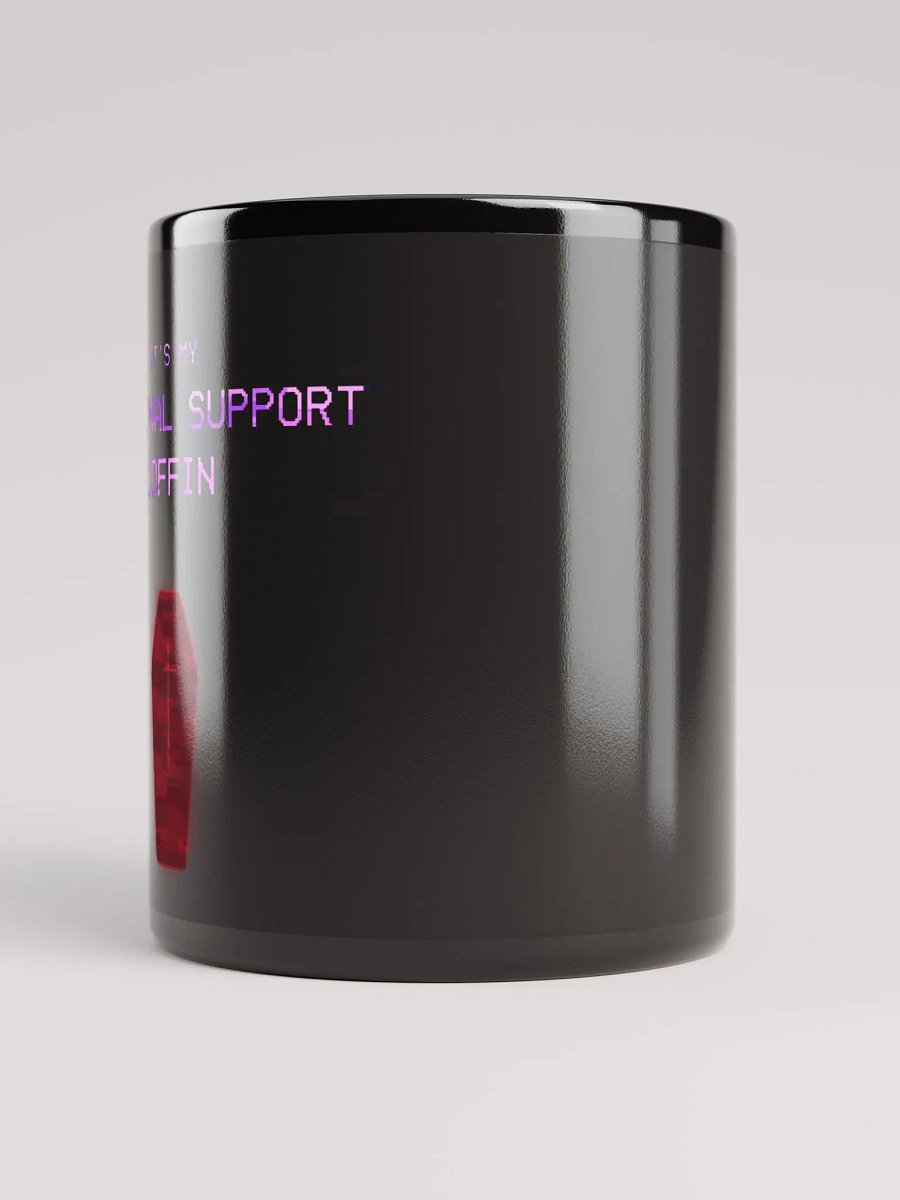 Emotional Support Coffin Mug (Left Handed) product image (5)