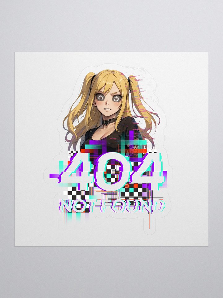 "404 Not Found" An//i Sticker product image (1)