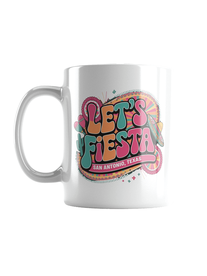 Fiesta Fun White Glossy Mug product image (2)