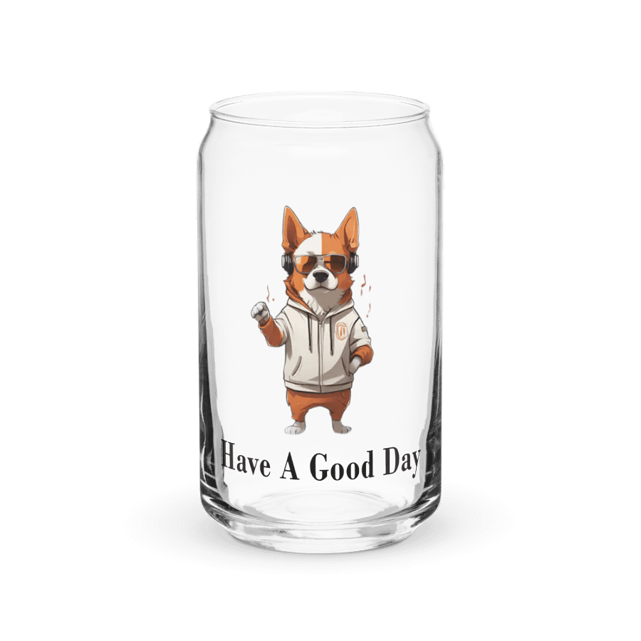 Corgi Beats Glass product image (1)