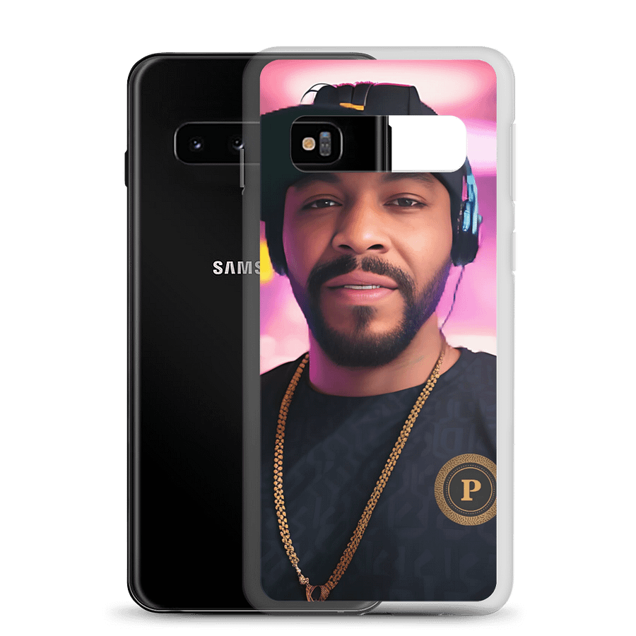 P Logo Gold Chain Samsung® Clear Case product image (22)