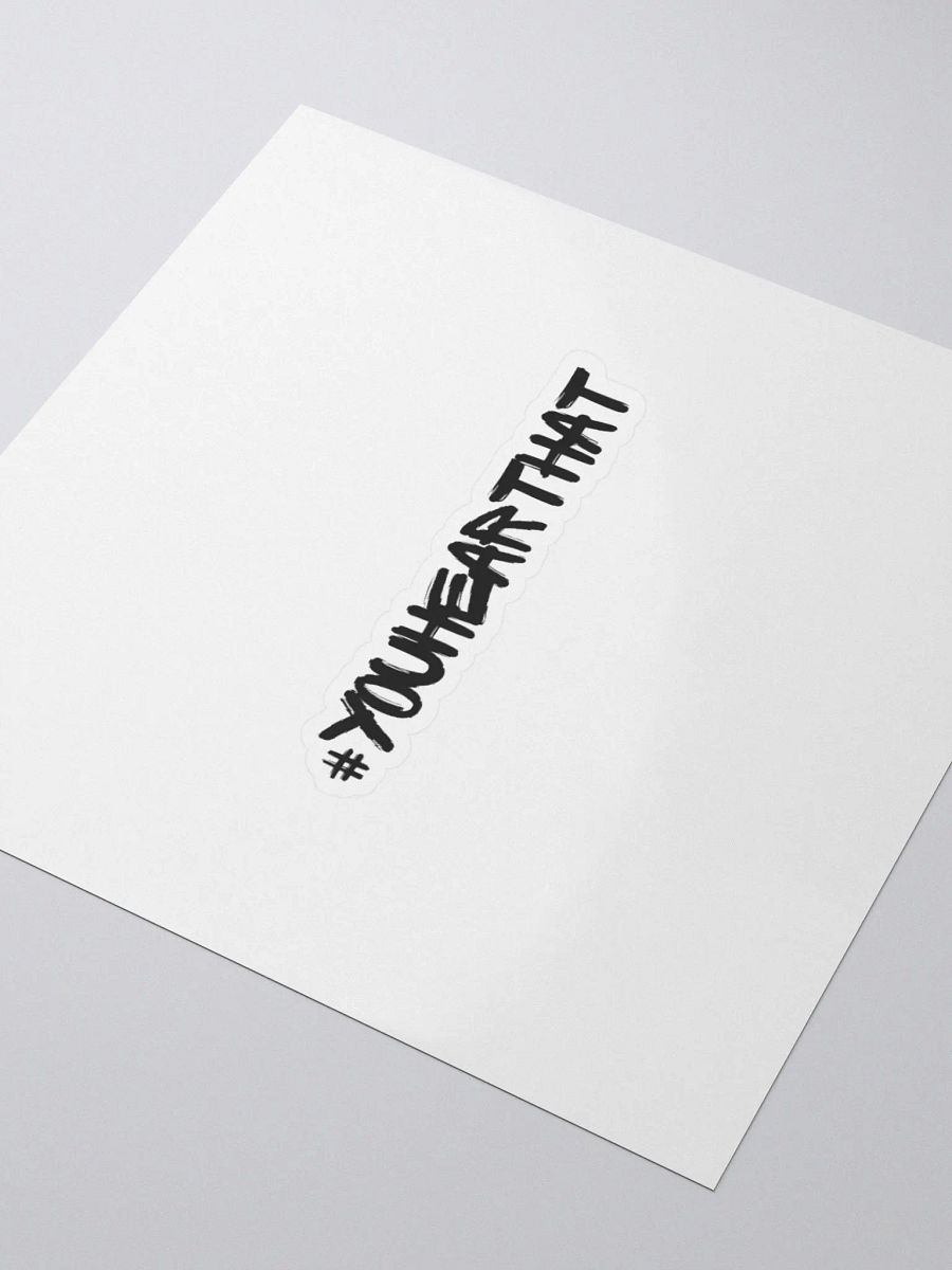 #youhearthat Sticker product image (3)