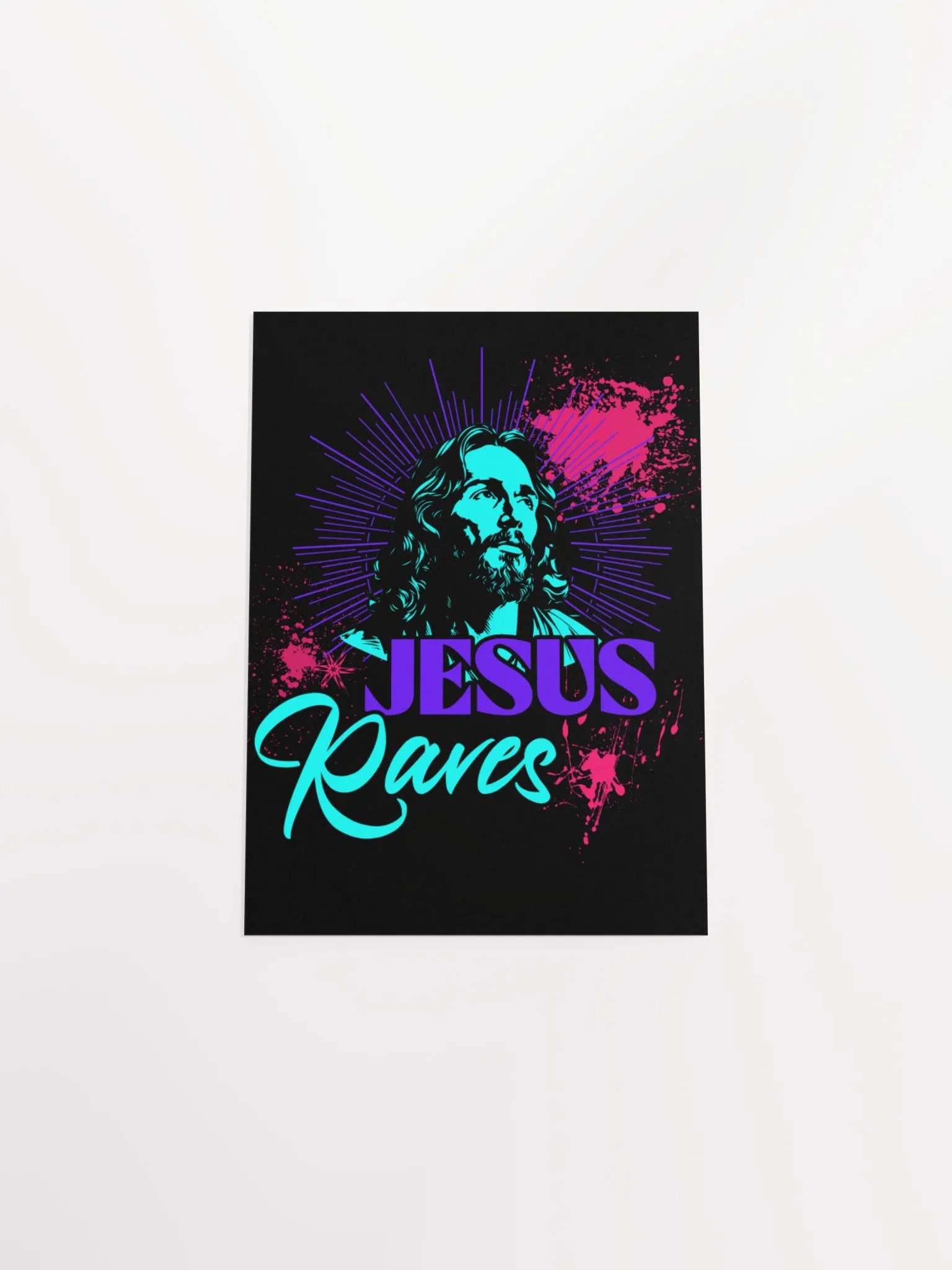 jesus raves print product image (40)
