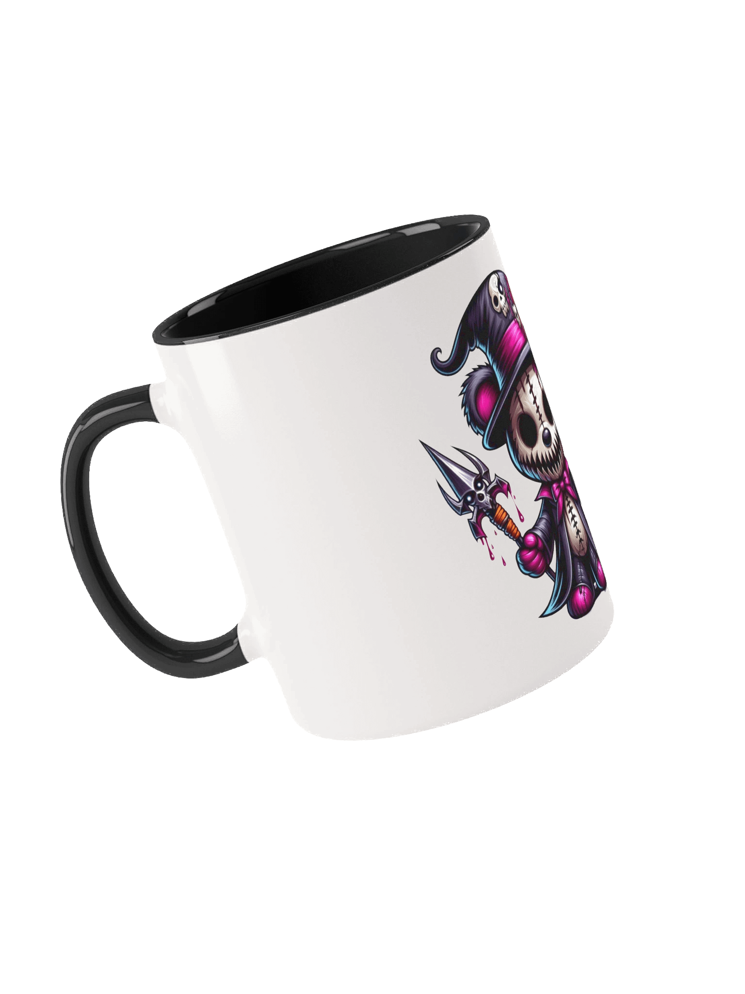 Gothic Teddy Bear Halloween Ceramic Mug product image (39)