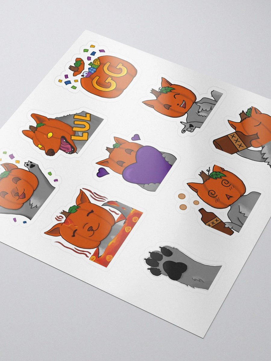 PumpkinWolfPlays Emote Stickers product image (3)