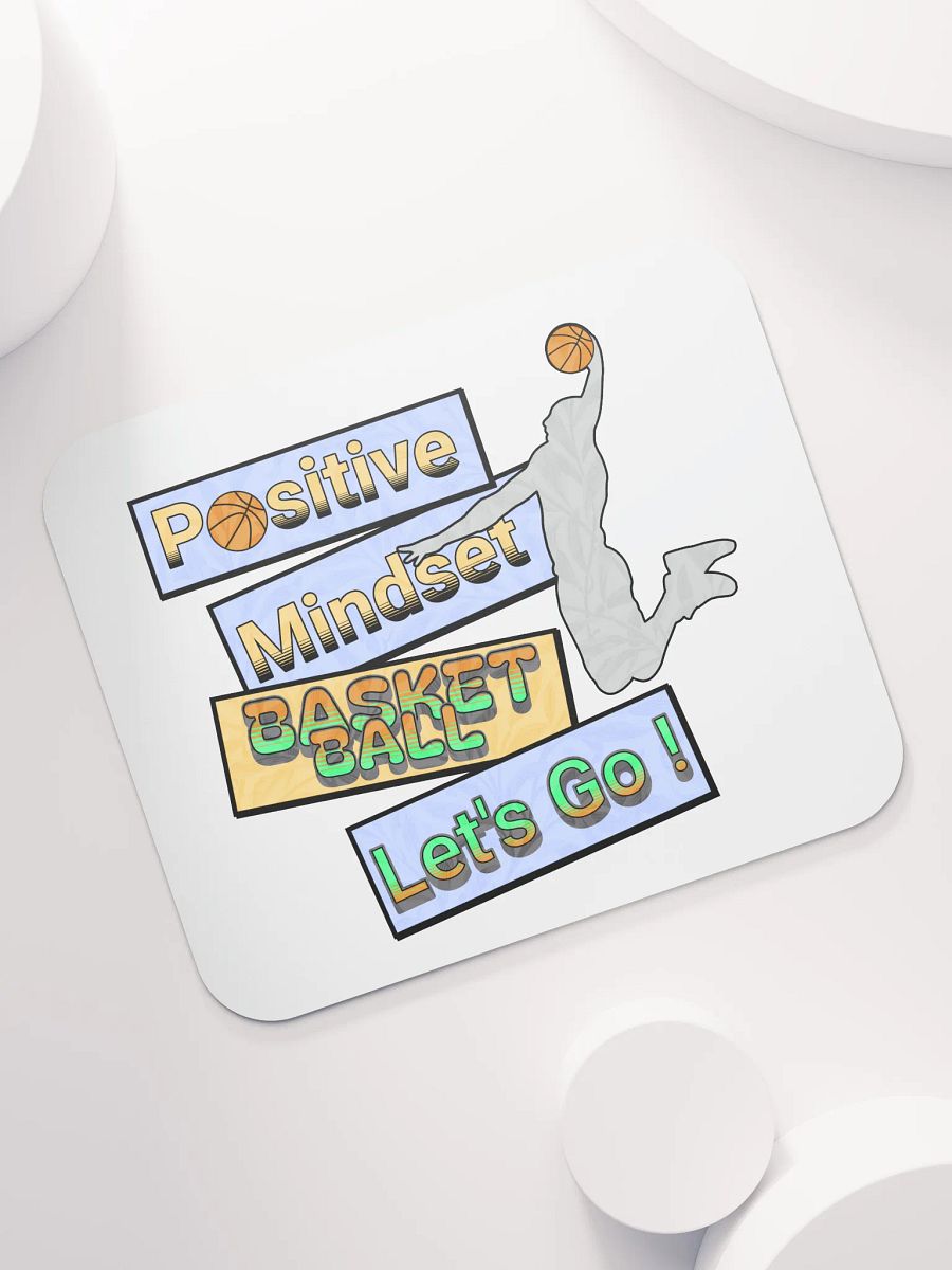 Positive Mindset Basketball Mouse Pad product image (7)