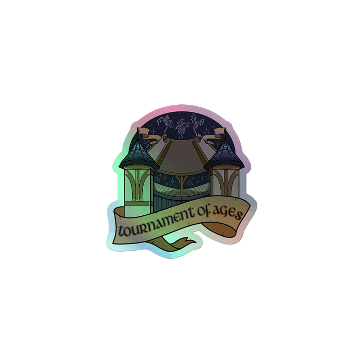 Coliseum Sky - Stars Version - Holographic Sticker Sheet product image (1)