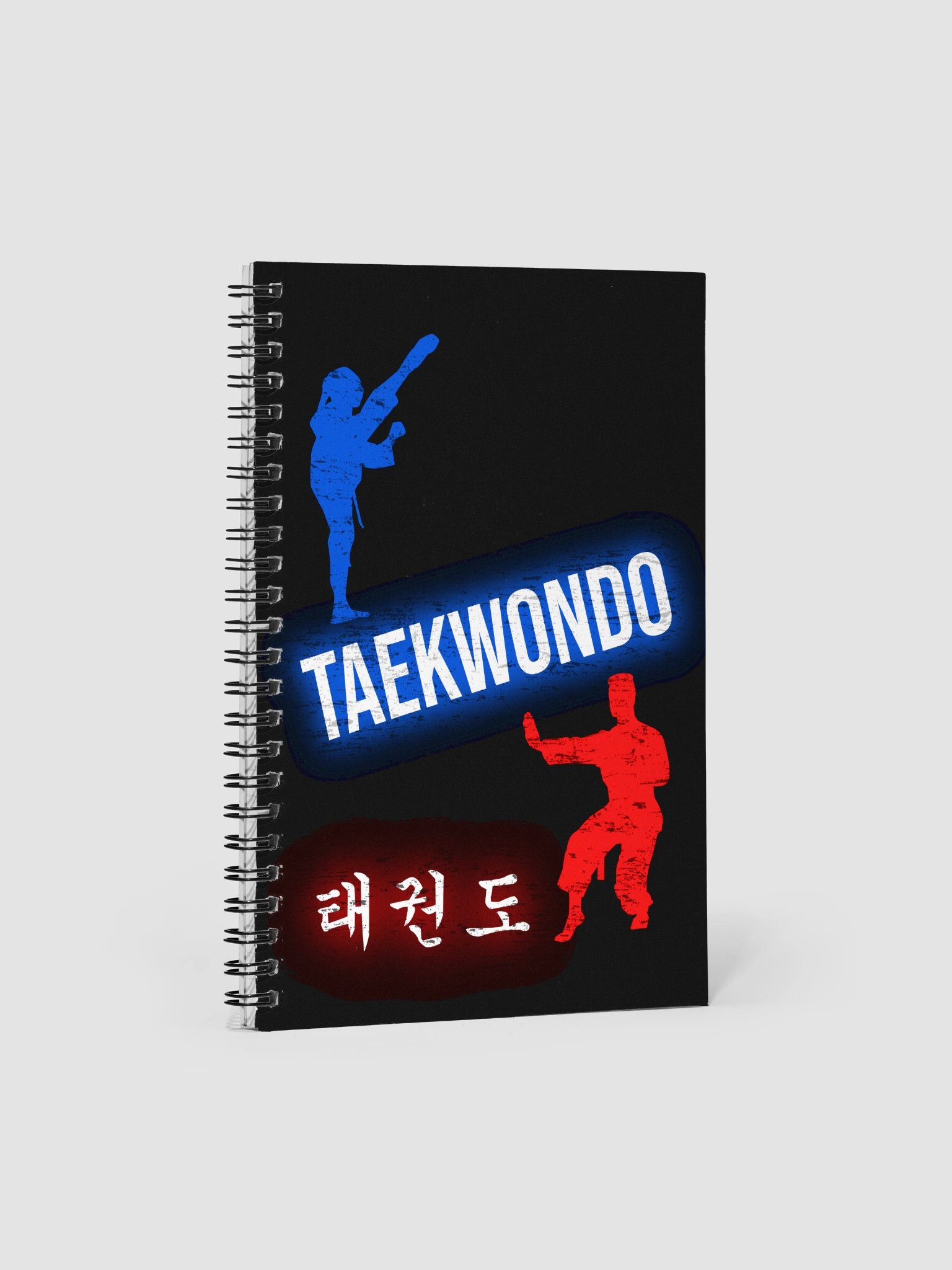 Taekwondo Silhouette Notebook product image (1)