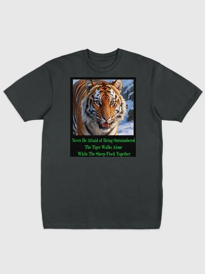 Never Be Afraid Tiger product image (1)