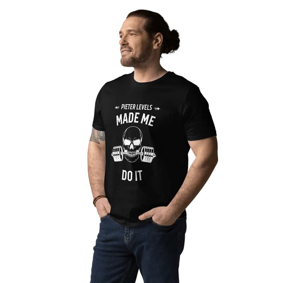 PIETER LEVELS MADE ME DO IT Organic Tee product image (12)