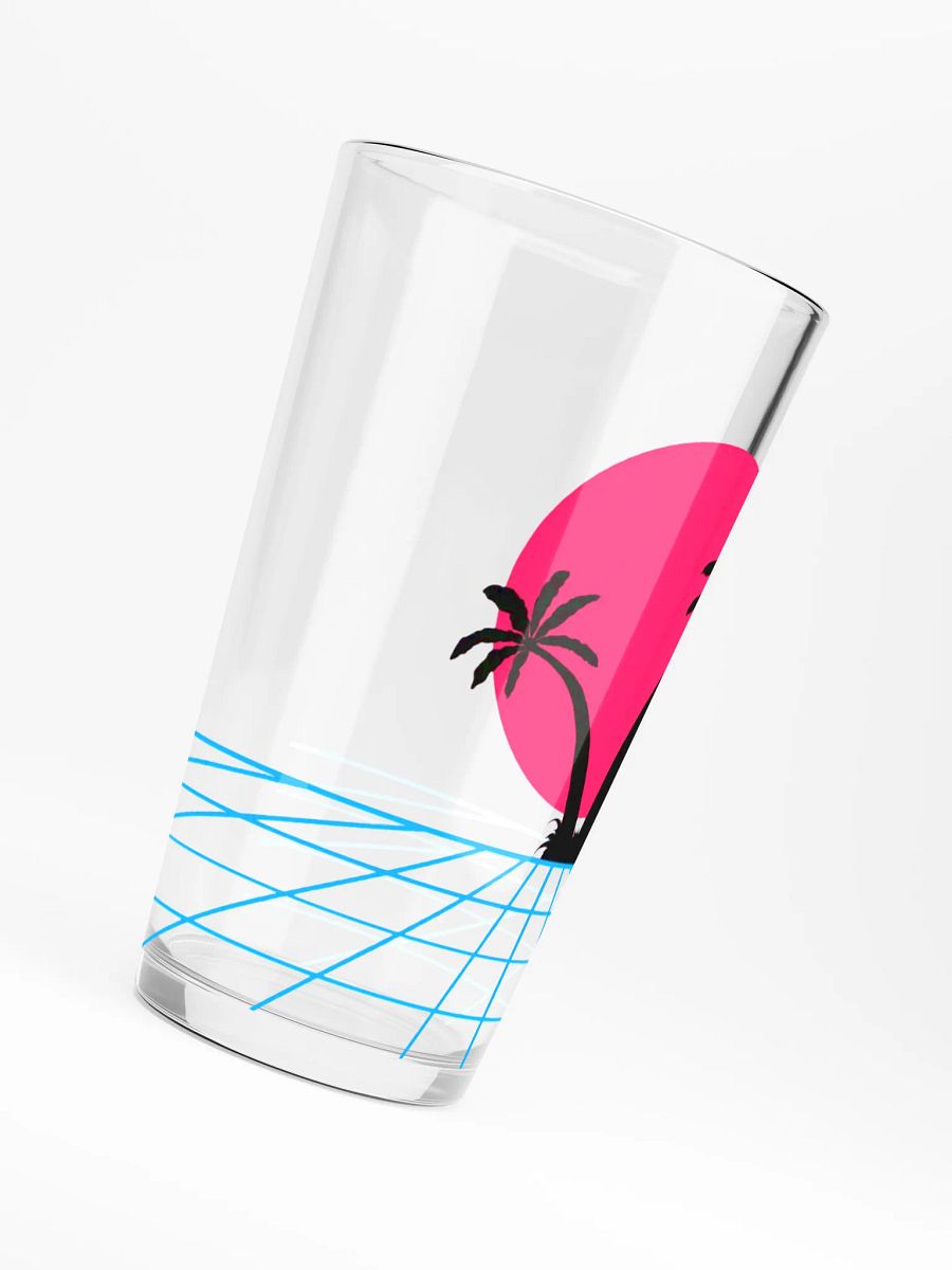 Retro Sunset Shaker Pint Glass product image (6)